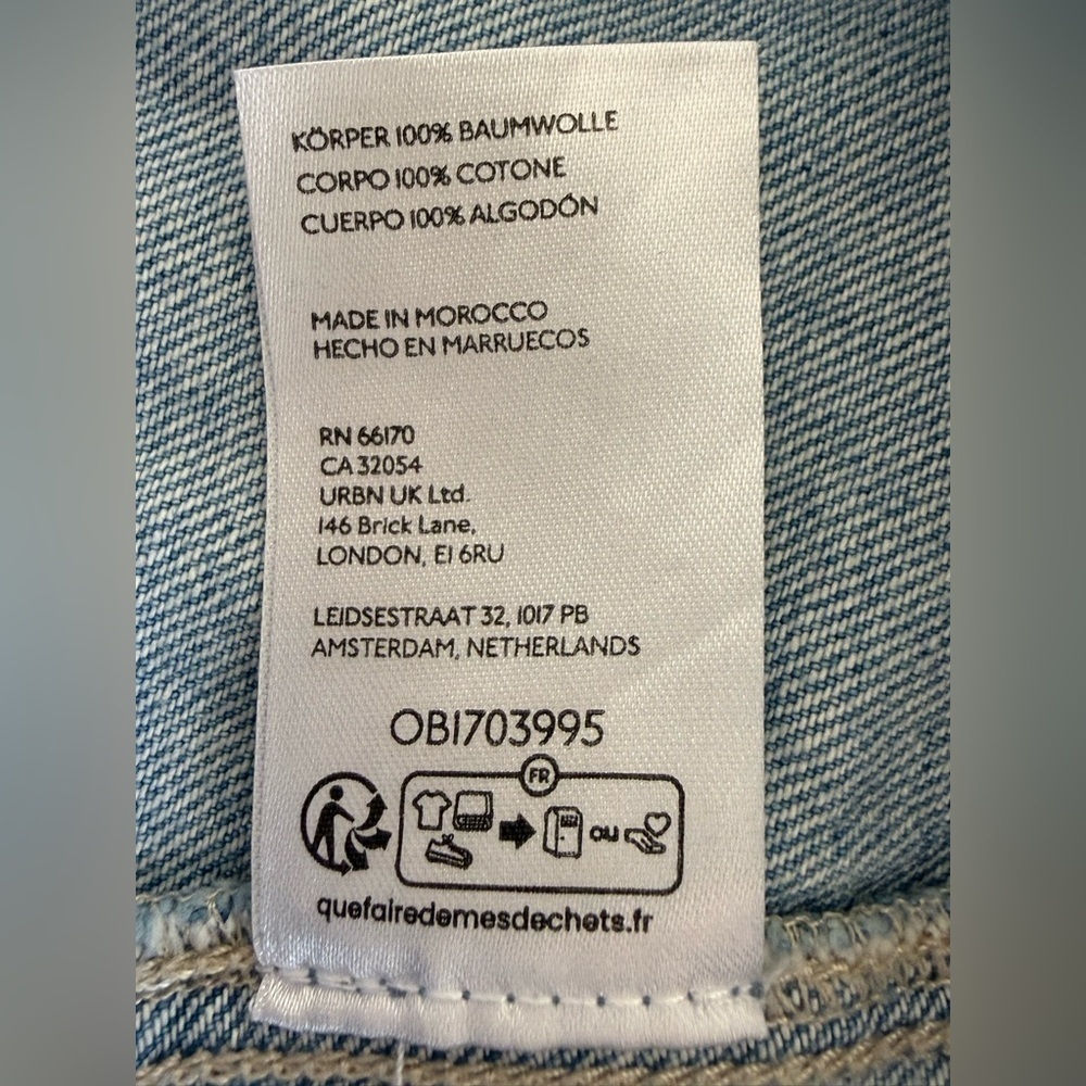 Free People We The Free High Roller Denim Jumpsuit Overalls XS - Picture 4 of 7